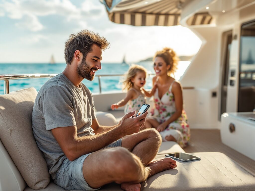 An executive living comfortably creating videos with pictory ai marketing suite