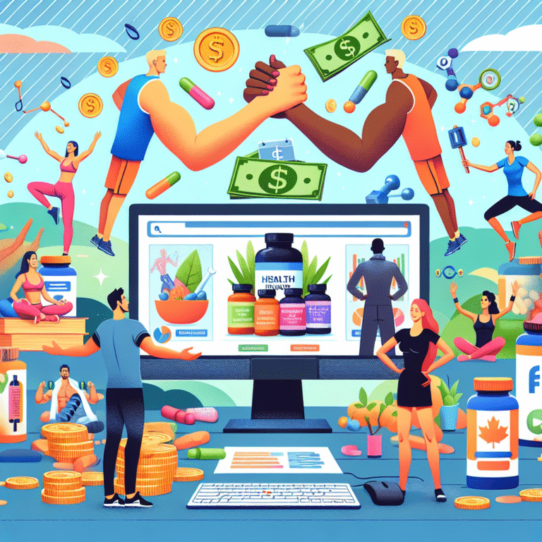 showing the different ai health affiliate marketing opportunity
